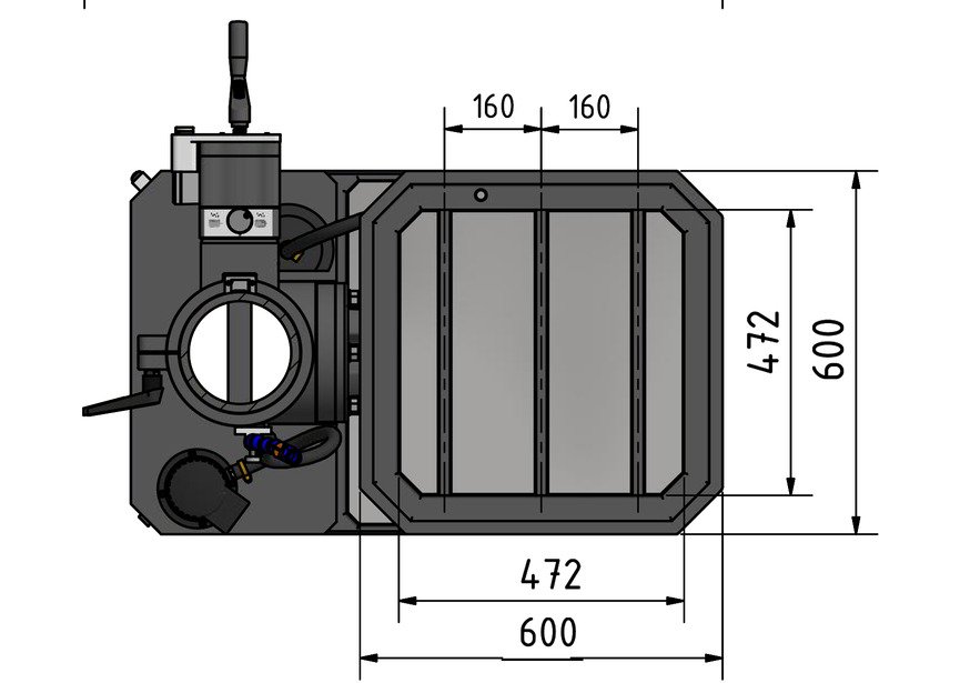Perceuse à colonne par engrenages industrielle jusque ø 55 mm CM4 2,8 kW 400V vitesses variables Optidrill - 7