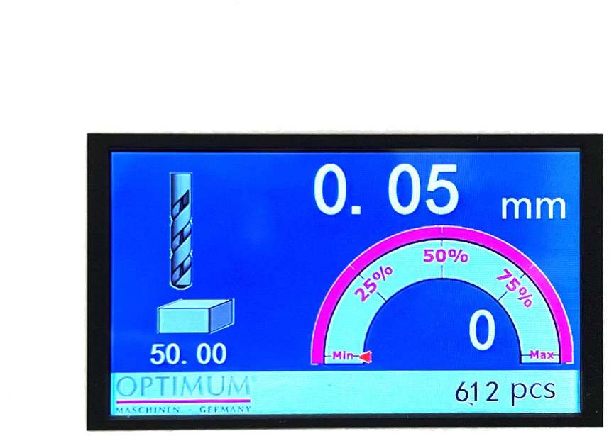 Perceuse à colonne par engrenages industrielle jusque ø 55 mm CM4 2,8 kW 400V vitesses variables Optidrill - 2