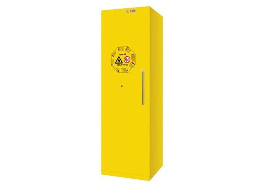 ArmoireArmoire de sécurité anti-feu pour stockage produits inflammables - Résistance de 90 minutes - 1 porte de sécurité anti-feu 1 porte MW Tools - 2