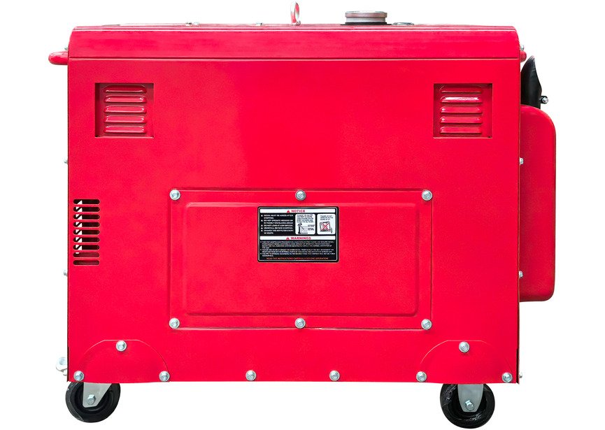 Groupe électrogène insonorisé diesel 6kW 3x400V+1x230V MW Tools - 3