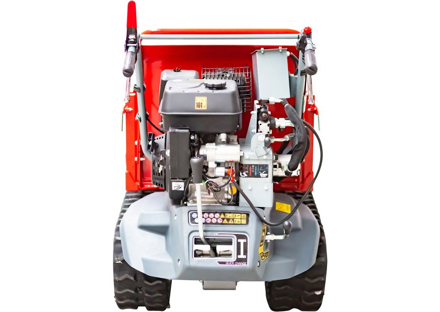 Minidumper à chenilles benne plateau basculante à ridelles 500KG 9CH 6+2R vitesses  Torros - 7