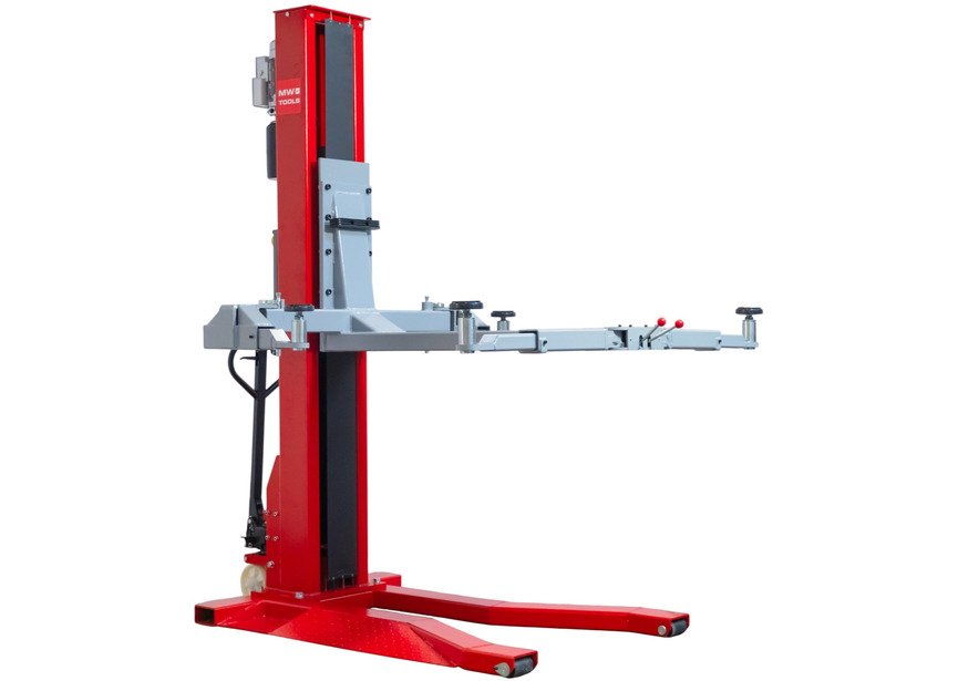 Pont élévateur professionnel 1 colonne mobile 2,5 T – 230 V MW Tools