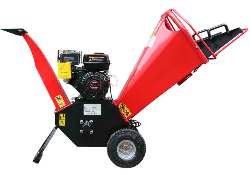 Broyeur de branches pro thermique essence 6,5 CV 196 cc 100 mm démarrage manuel Stattos - 8
