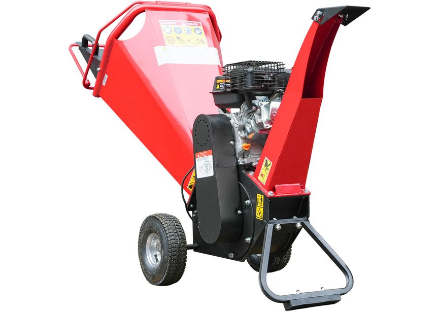 Broyeur de branches pro thermique essence 6,5 CV 196 cc 100 mm démarrage manuel Stattos - 4