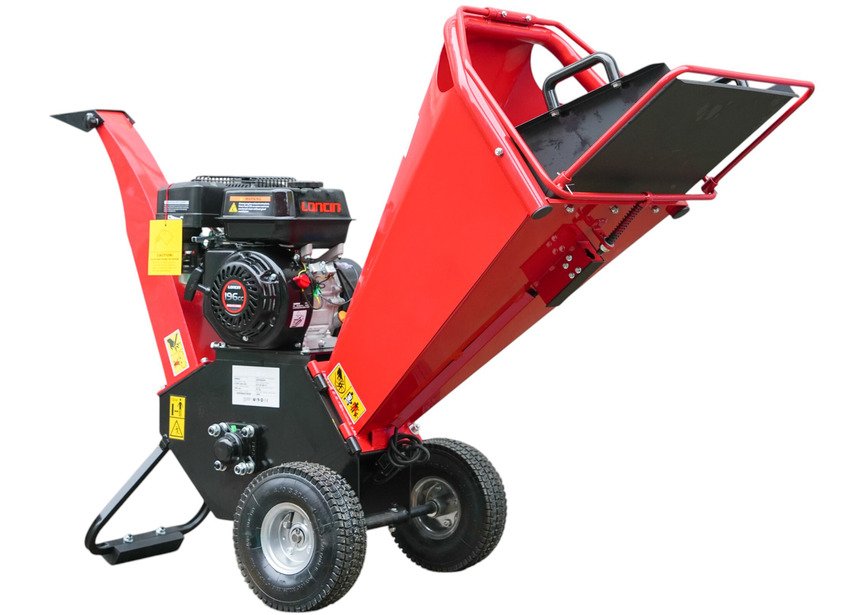 Broyeur de branches pro thermique essence 6,5 CV 196 cc 100 mm démarrage manuel Stattos - 5