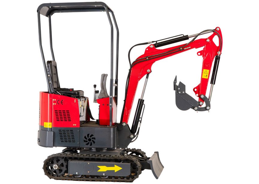 Mini-pelle 1 tonne moteur Koop 7 kW 1 cylindre MW Tools - 8