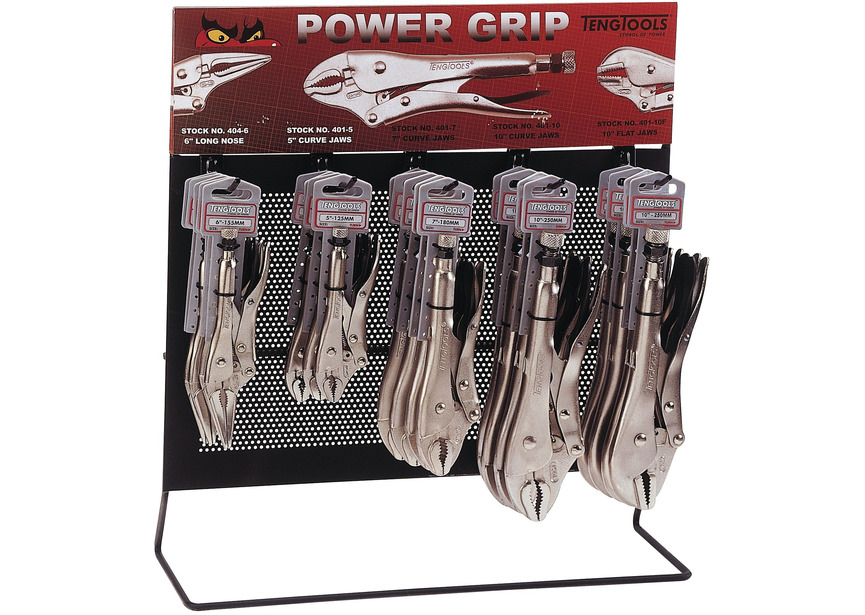 Présentoir de pinces étau 22 pcs - DISPG22