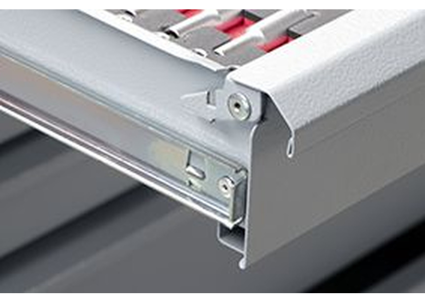 Servante d'atelier 7 tiroirs rouge et grise large 940 mm en acier soudé verrouillable roues ø125 mm MW Tools - 7