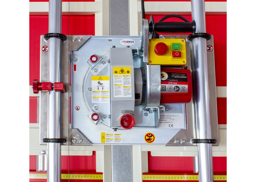 H7 Scie à panneaux verticale 4050 x 2100 mm épaisseur 45mm SSC - 6