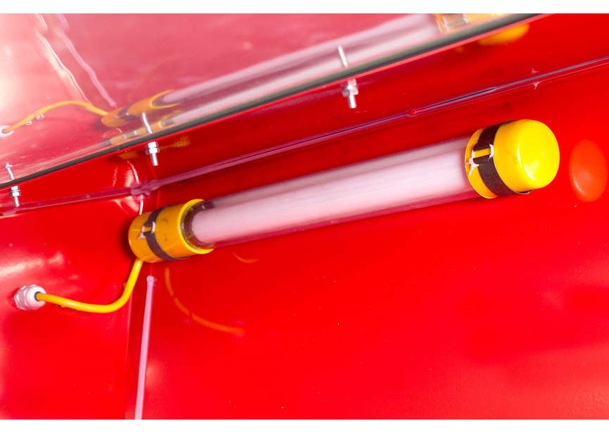 PACK Cabine de sablage 220 L avec 25 kg de perles de verre et 25 kg de corindon brun MW Tools - 13