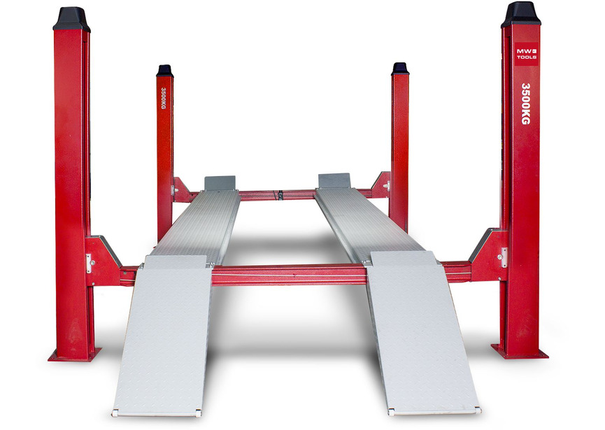 Pont élévateur hydraulique 4 colonnes 3,5 t 3x380V MW Tools - 2