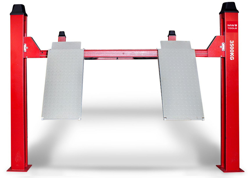 Pont élévateur hydraulique 4 colonnes 3,5 t 3x380V MW Tools - 3