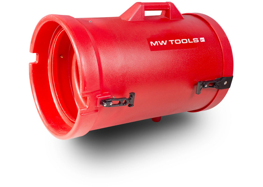 Ventilateur extracteur mobile avec tuyau d'extraction et porte-tuyau 300 mm - 750 W MW Tools - 5