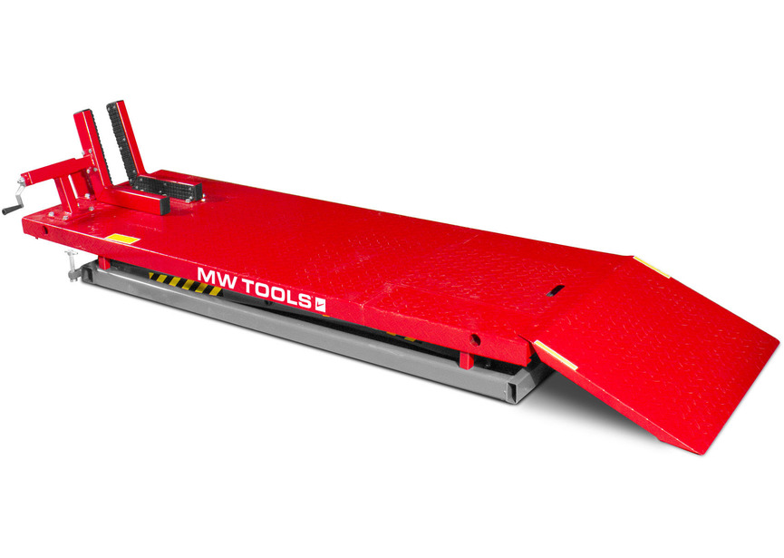 Pont élévateur moto pneumatique 700kg 1995x710mm  MW Tools - 2