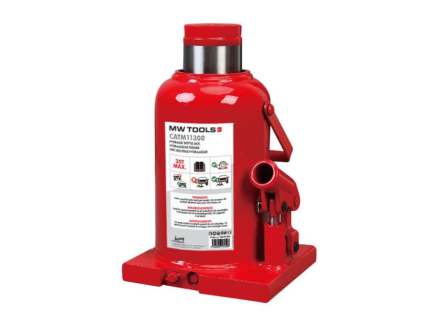 Cric bouteille 30 t MW Tools