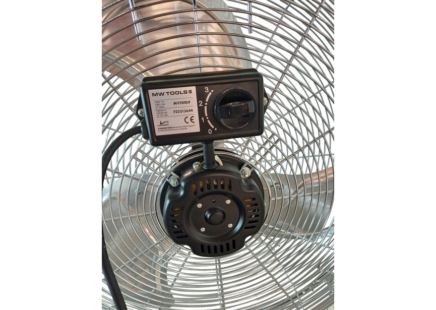 Ventilateur de sol et de table Ø500mm 120W 230V MW Tools - 3