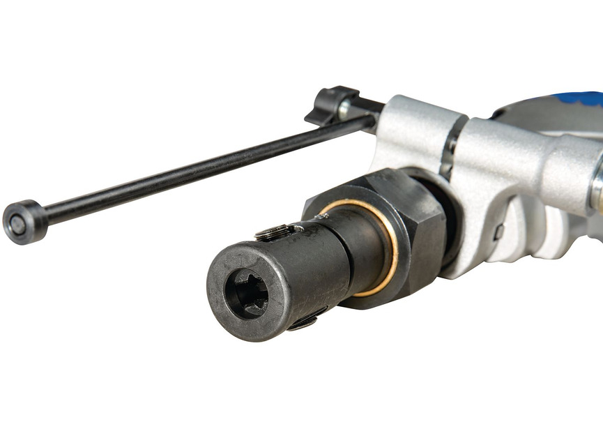 Taraudeuse à main électrique de M6 à M18 avec dispositif d'inversion 0,41 kW 230V dans un coffre de rangement robuste Metallkraft - 3