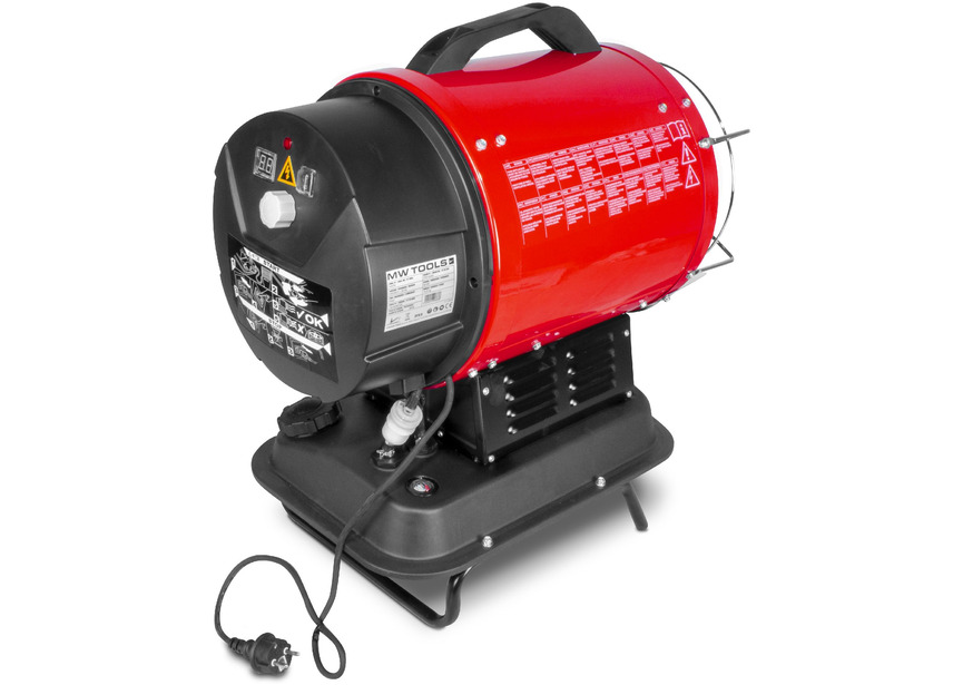 Canon à  chaleur infrarouge fioul 20kW silencieux et portable  MW Tools - 2