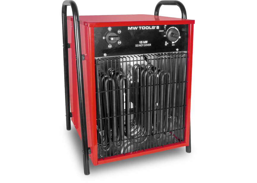 Chauffage électrique de chantier soufflant 15kW 400V portable MW Tools - 2