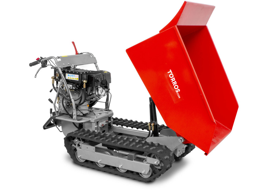 Minidumper à chenilles benne basculante 500KG 9CH 6+2R vitesses  Torros - 2