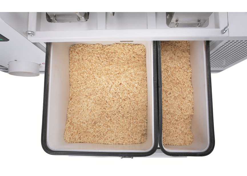 Bac de récupération de copeaux