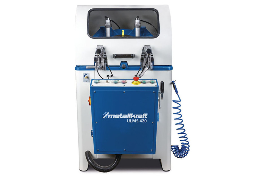 Tronçonneuse pour aluminium semi-automatique à lame ascendante 3 kW 400 V avec 2 lames circulaires ø500 mm 2347 tr/min Metallkraft - 2