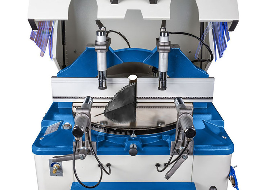 Tronçonneuse pour aluminium semi-automatique à lame ascendante 3 kW 400 V avec 2 lames circulaires ø500 mm 2347 tr/min Metallkraft - 3