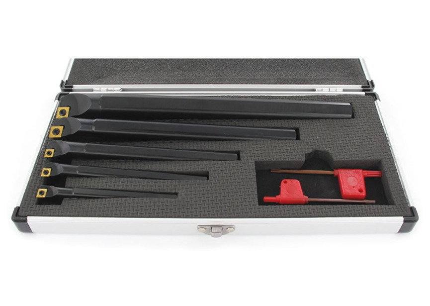 Jeu de 5 outils de tournage intérieur 95° MW-Tech - 2