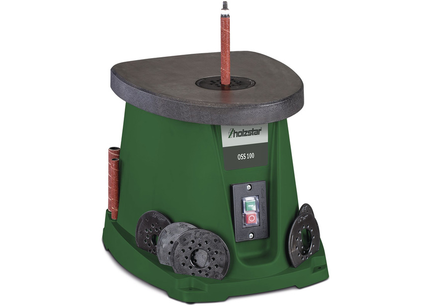 Ponceuse à broche oscillante ponçage max. 116 mm 0,45 kW 230V y comprise nombreux accessoires Holzstar - 3