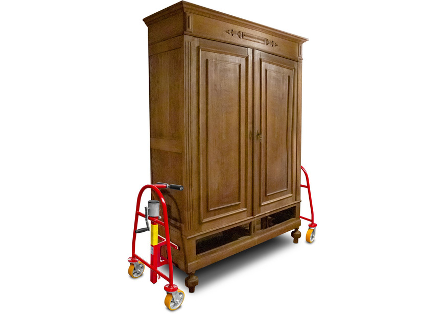 Diable élévateur jumelé 600 kg hauteur de levage 380mm  MW Tools - 8