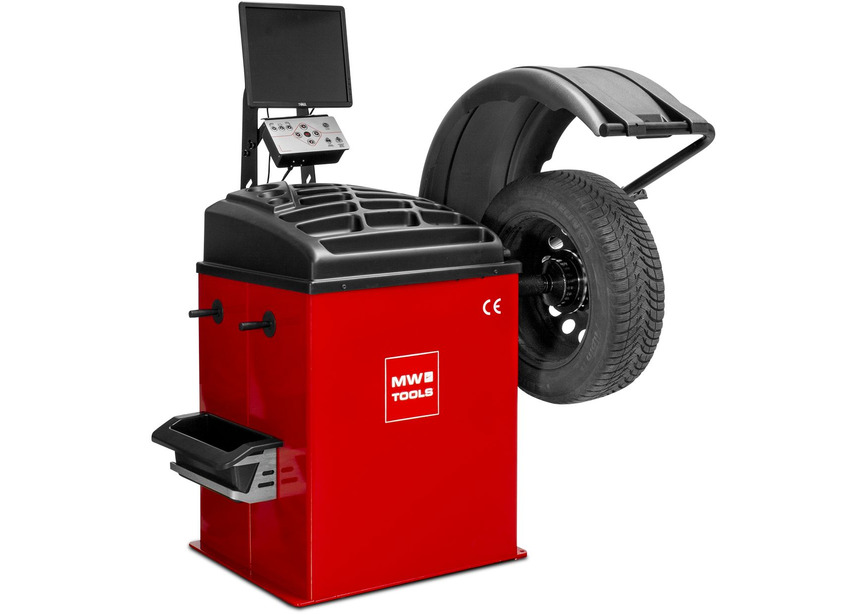 Équilibreuse de roue voiture automatique professionelle 220V  MW Tools - 7