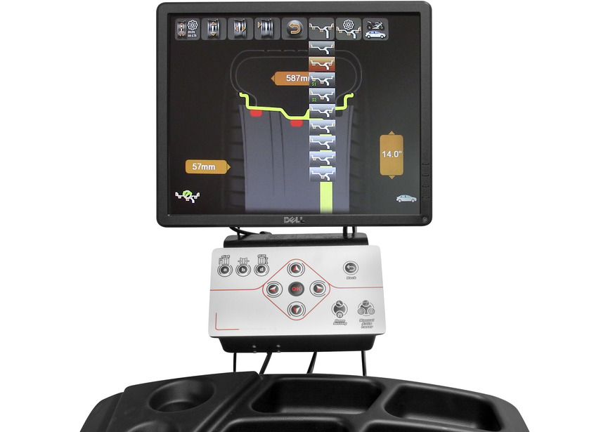 Équilibreuse de roue voiture automatique professionelle 220V  MW Tools - 10