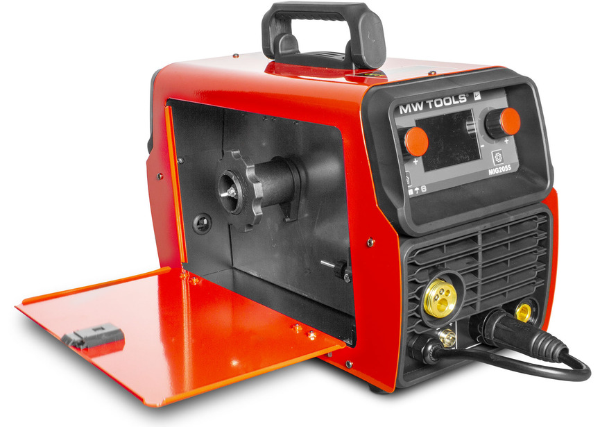 Poste à souder inverter MIG Synergie LCD 200 A + accessoires MW Tools - 3