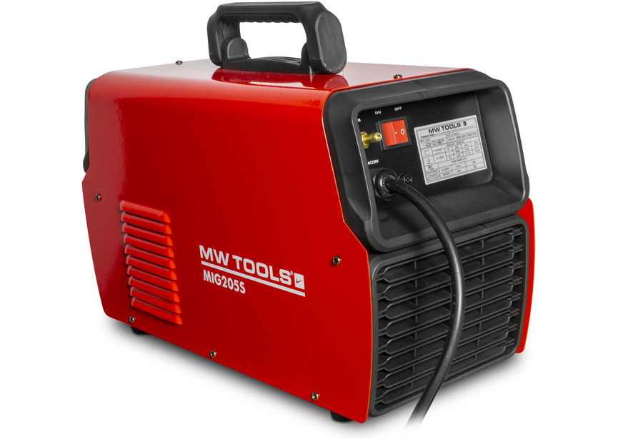Poste à souder inverter MIG Synergie LCD 200 A + accessoires MW Tools - 5