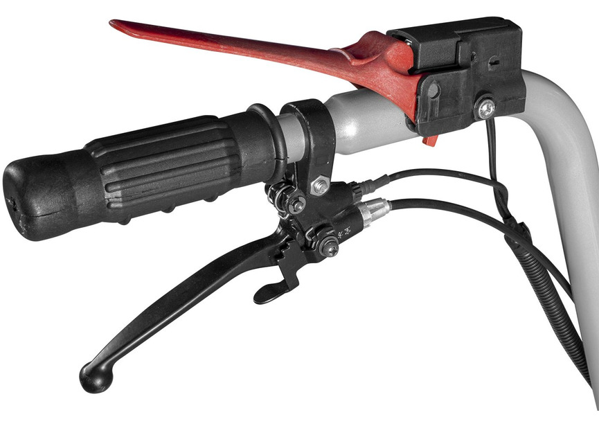 Brouette électrique châssis inclinable 115L 180KG - batterie 24V / 12Ah Torros - 12