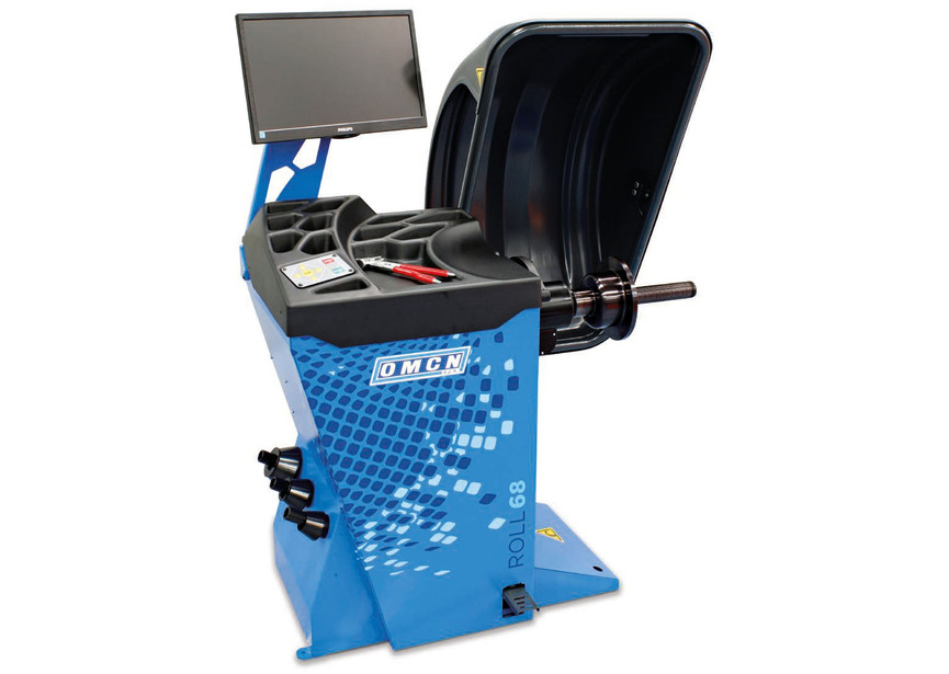 Équilibreuse de roues automatique ROLL 68 ø 1120 mm OMCN