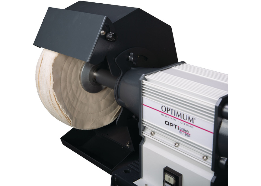 Touret à polir dia. 350 mm 1450 rpm 2200 W 400V y compris deux disques de polisage Optigrind - 4