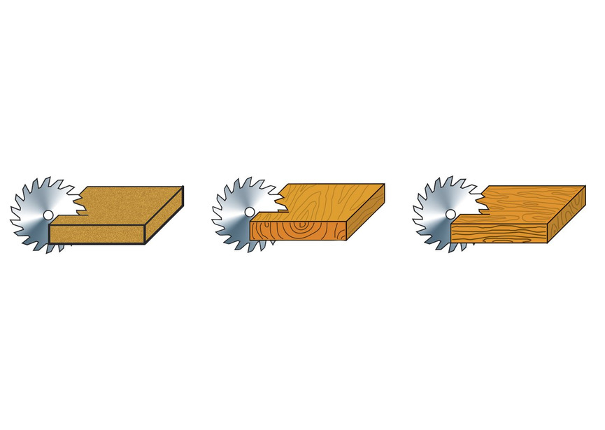 LAMES DE SCIE ø500 44 DENTS Holzkraft - 2