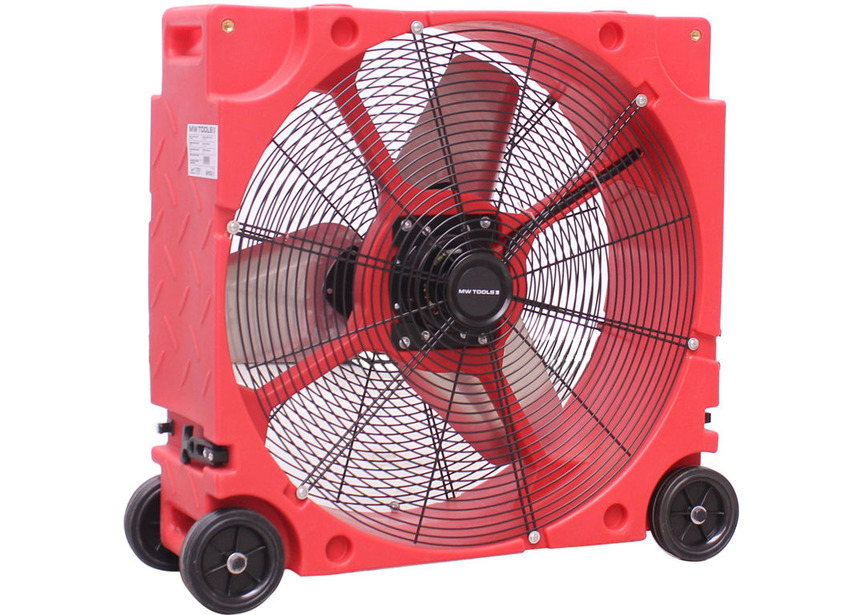 Ventilateur mobile PE Ø600mm 180W 230V MW Tools - 2
