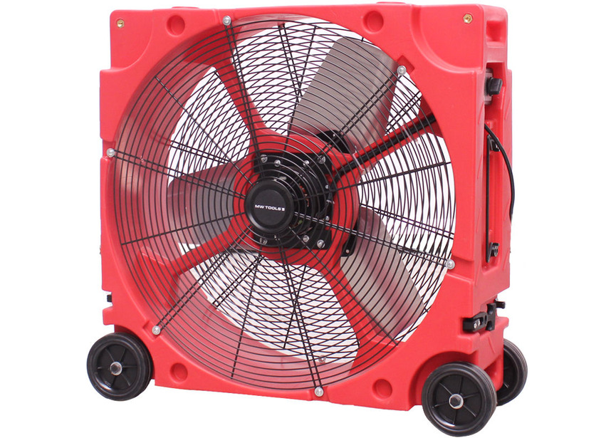 Ventilateur mobile PE Ø600mm 180W 230V MW Tools - 5