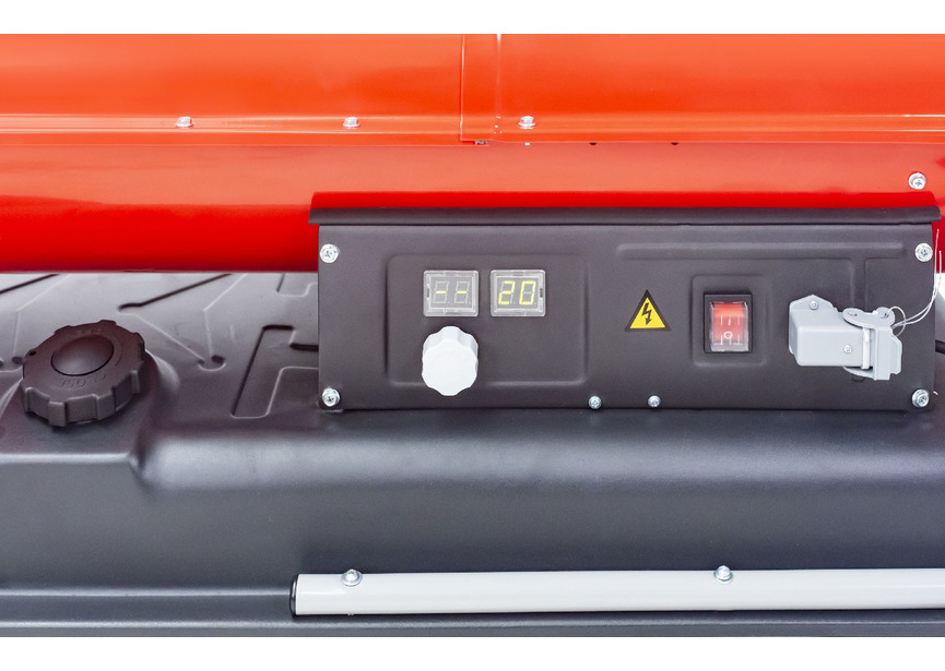 Canon à  chaleur fioul 30kW mobile à combustion indirecte et thermostat intégré MW Tools - 2