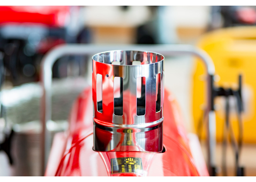 Canon à  chaleur fioul 30kW mobile à combustion indirecte et thermostat intégré MW Tools - 3