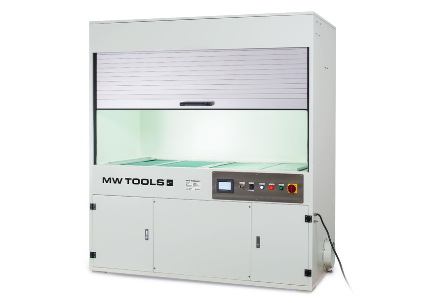 Cabine de peinture avec aspiration et séchage intégré 230V MW Tools - 3