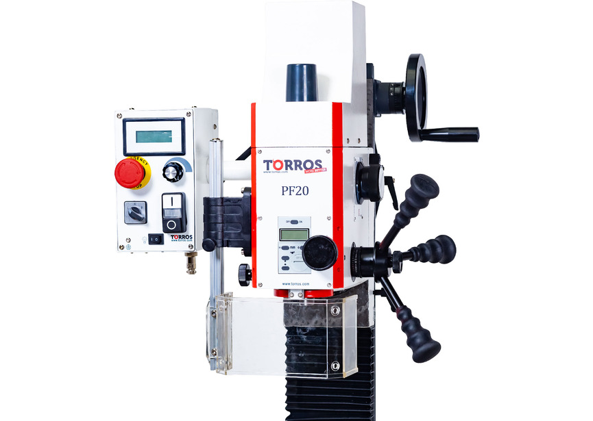 Perceuse-fraiseuse X 280 Y 175 mm Z 280 mm CM2/M10 0,85 kW 230V vitesses variables Torros - 2