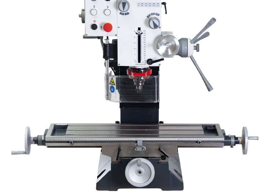Perceuse-fraiseuse X 450 mm Y 200 mm Z 430 mm CM4/M16 1,1 kW 230V fonction de taraudage Torros - 4