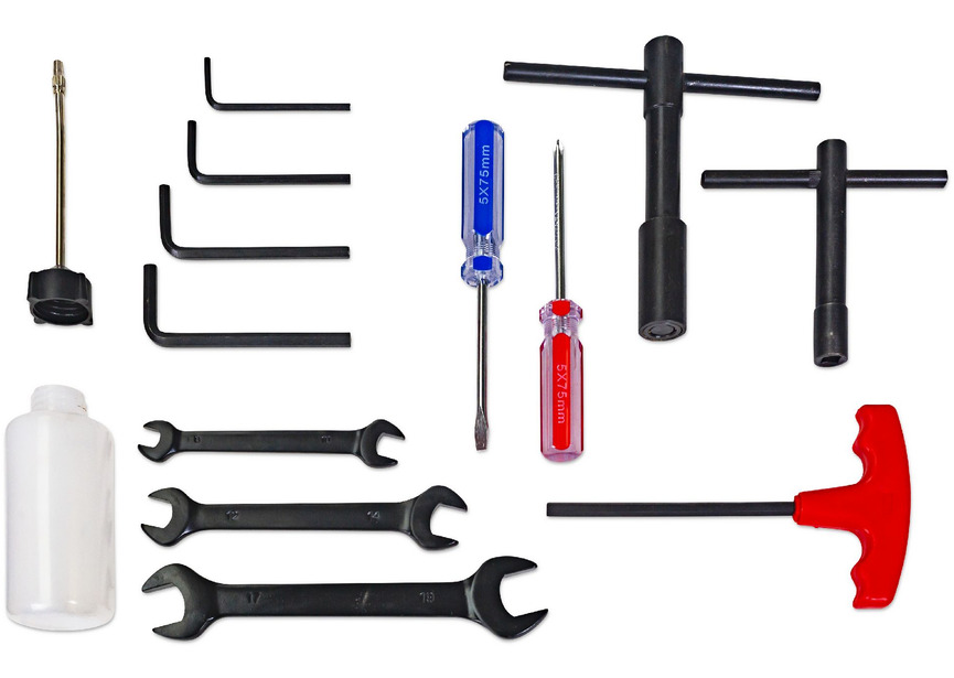 Tour à métaux d'établi hauteur des pointes 125 mm entre-pointes 550 mm alésage 26 mm 0,75 kW 230V 6 vitesses Torros - 12