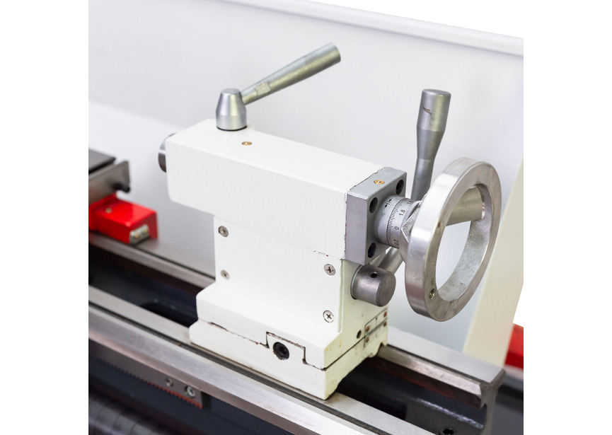 Tour à métaux d'établi hauteur des pointes 125 mm entre-pointes 550 mm alésage 26 mm 0,75 kW 230V 6 vitesses Torros - 7