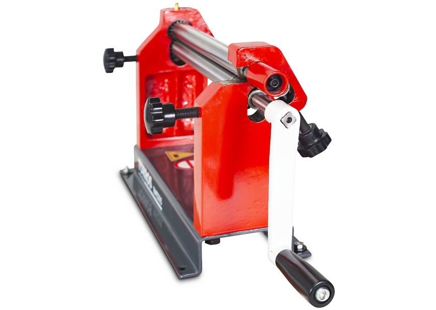 Rouleuse de tôles manuelle d'établi à 3 rouleaux largeur du travail 305 mm épaisseur jusque 0,8 mm  en acier Torros - 2