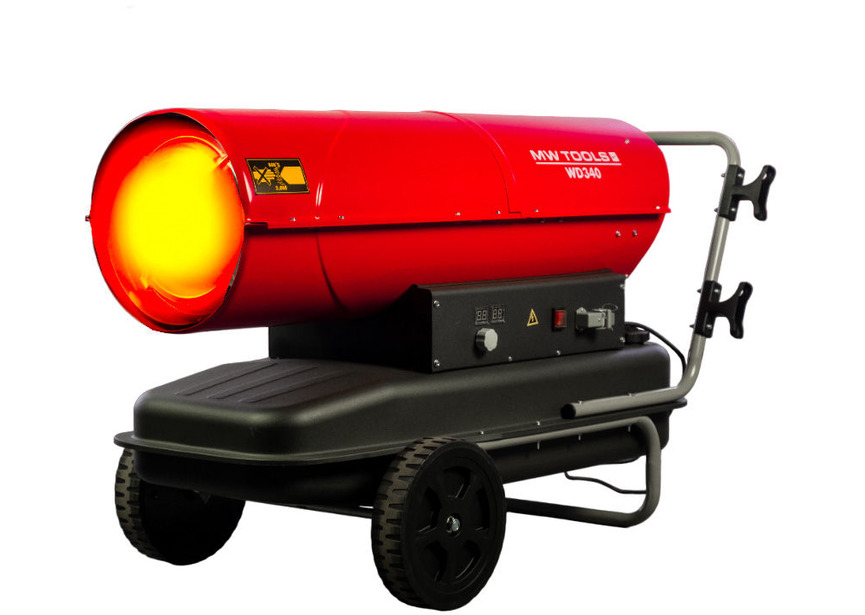 Canon à chaleur fioul 100 kW MW Tools