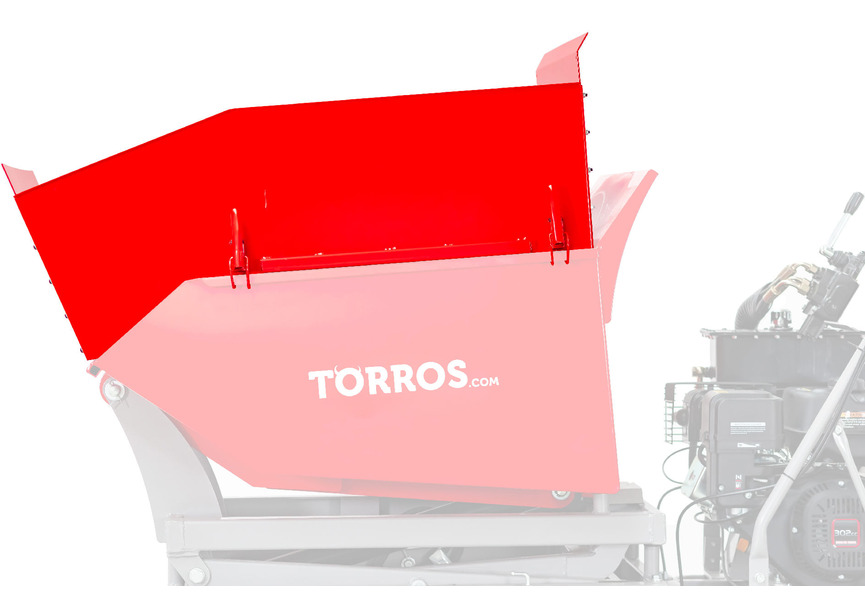 Rehausse 400 mm pour dumper Torros - 4